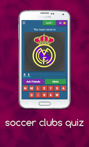 Soccer clubs quiz Screenshot 0