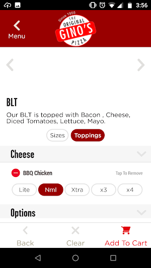 Original Gino’s Pizza Screenshot 3