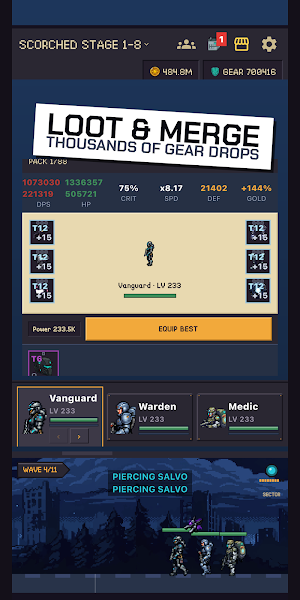 Ironvoid - Idle Loot RPG Screenshot 1