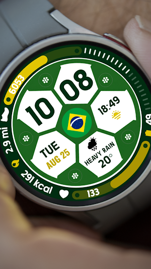 Football Pro Watch Face Screenshot 0