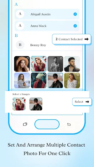 Multiple Contact Photo Changer Screenshot 1