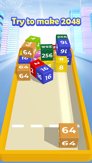 Amazing Cube 2048 Screenshot 3