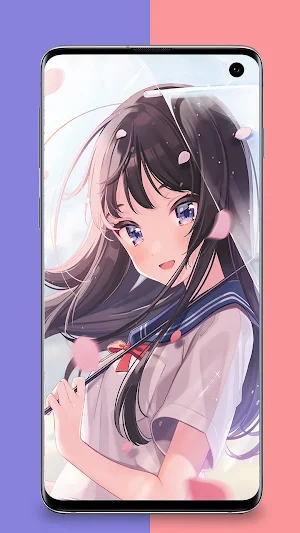 Anime Girl Wallpaper Screenshot 2