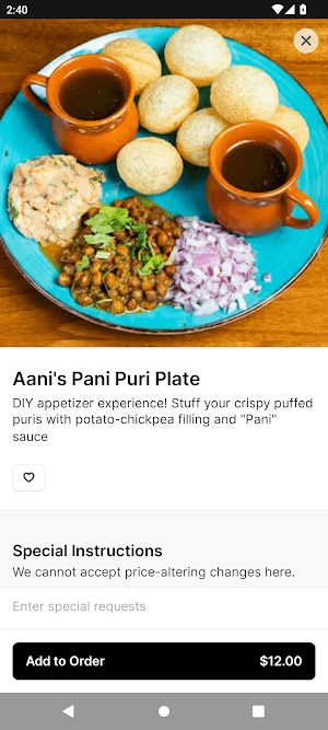 The Biryani Corner Screenshot 2