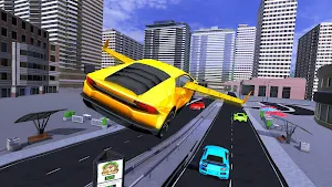 New Flying Car Games 2020 : Modern Car Games 3D Screenshot 1