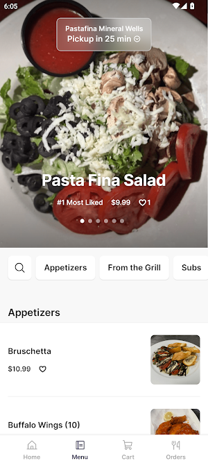 Pastafina To Go Screenshot 1