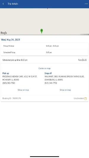 Pace TripCheck Screenshot 1