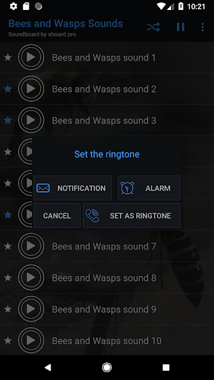 Bees and Wasps sounds ~ Sboard.pro Screenshot 2