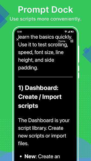 Prompt Dock Screenshot 0
