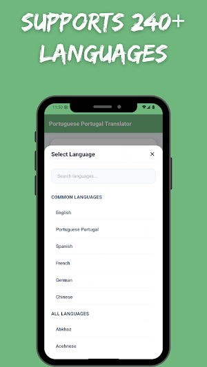 Portuguese Portugal Translator Screenshot 3