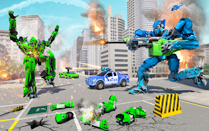 US Police Robot War Multi Robot Transformation Screenshot 0