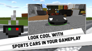 Realistic Sport car for MCPE Screenshot 0