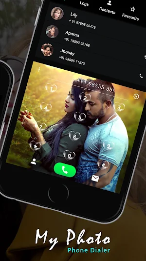 Photo Phone Dialer- Photo Caller Screen Dialer Screenshot 2