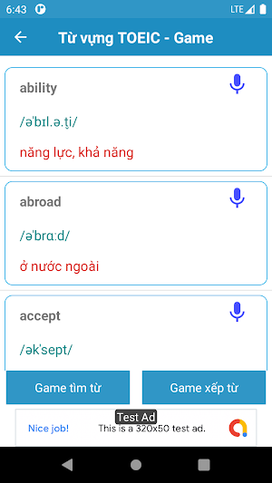 Từ điển Anh - Việt offline Screenshot 2