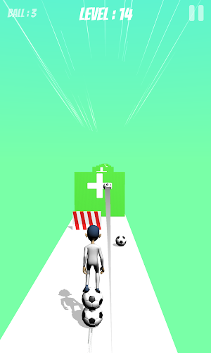 Rush Soccer Heroes 3D Screenshot 1