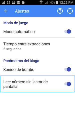 SonoBingo Screenshot 1
