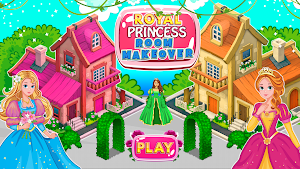 Royal Princess Room Makeover: Doll House Decor Screenshot 3