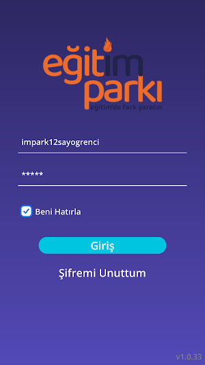Eğitim Parkı Öğrenci Screenshot 0