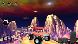 Monster Car Platform Driver Screenshot 0
