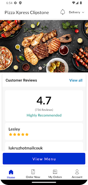 Pizza Xpress Clipstone Screenshot 1
