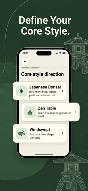 AI Bonsai Makeover Tree Style Screenshot 2