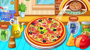 Pizza Maker Cooking Girls Game Screenshot 3