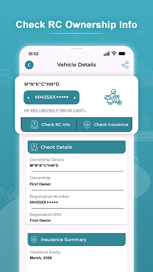 RTO All Vehicle & Challan Info Screenshot 2
