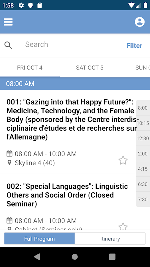 GSA Conference 2019 Screenshot 0