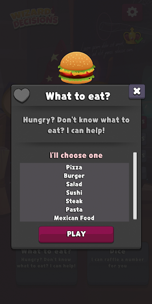 Wizard of Decisions Screenshot 1