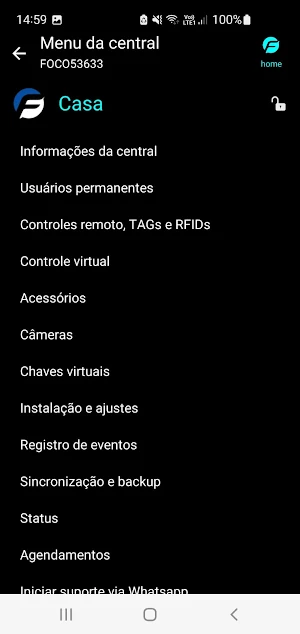Foco Automação Screenshot 2
