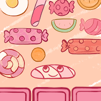 brick breaker with sweets