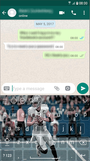 Derek Carr Raiders Keyboard NFL 2020 For Lovers Screenshot 1