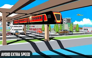Sky Train Simulator : Elevated Train Driving Screenshot 3