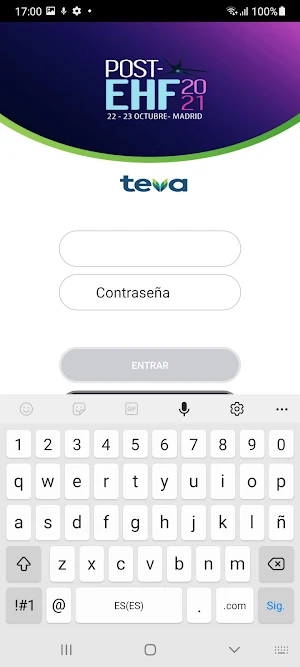 TEVA Post EHF 2021 Screenshot 1