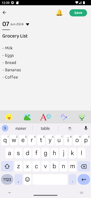 Todo List - Schedule Screenshot 1