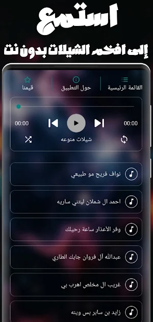 شيلات منوعه 2025 بدون نت Screenshot 2