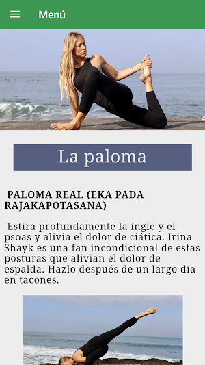 Aprender posturas de yoga screenshot 8
