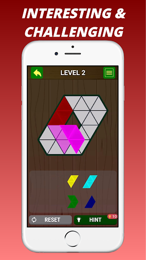 Tangram! Simple Block Triangle Puzzle Game Screenshot 1