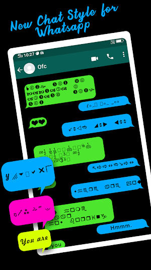 New chat style for whatsApp Screenshot 0