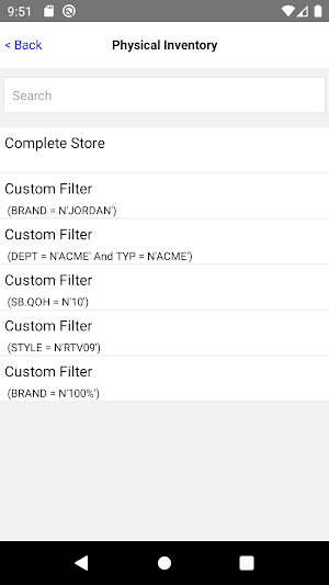 Stratus Mobile Inventory Screenshot 1