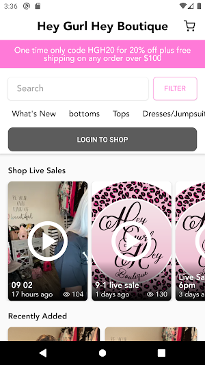 Hey Gurl Hey Boutique Screenshot 1