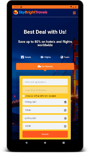 Skybrighttravels Hotel, Flight & Car Rental Deals Screenshot 3