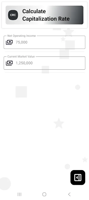 Capitalization Rate Calculator Screenshot 2