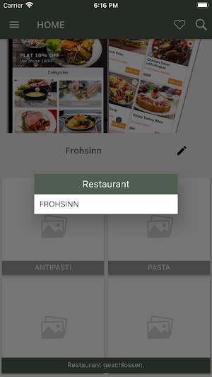 Pizzeria Frohsinn Screenshot 3