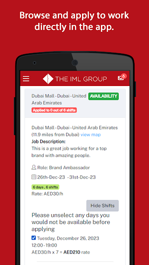 IMLStaffHub Screenshot 0