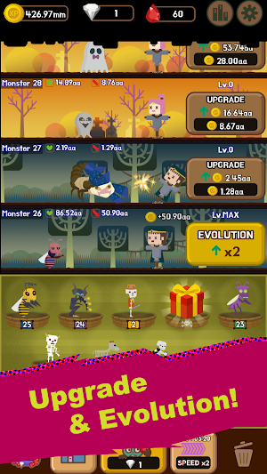 [VIP] DungeonMon : Offline Idle Merge Game Screenshot 3