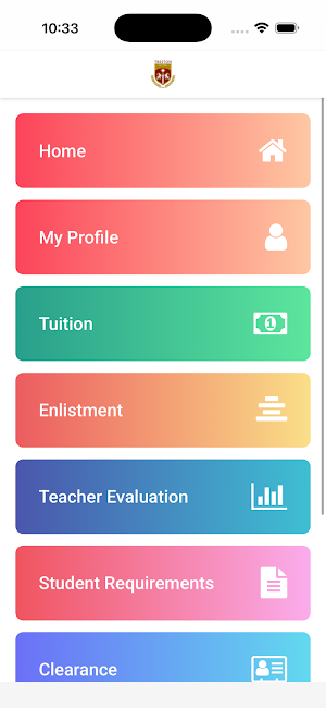 Treston Mobile Portal Screenshot 0