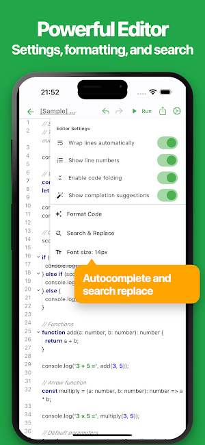 Simple TypeScript Screenshot 3