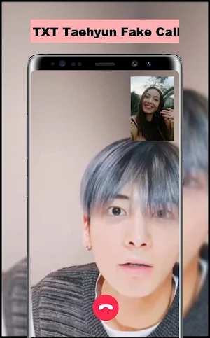 Taehyun Fake Call Screenshot 3