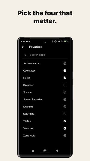 Dumb Phone Launcher Minimalist Screenshot 3